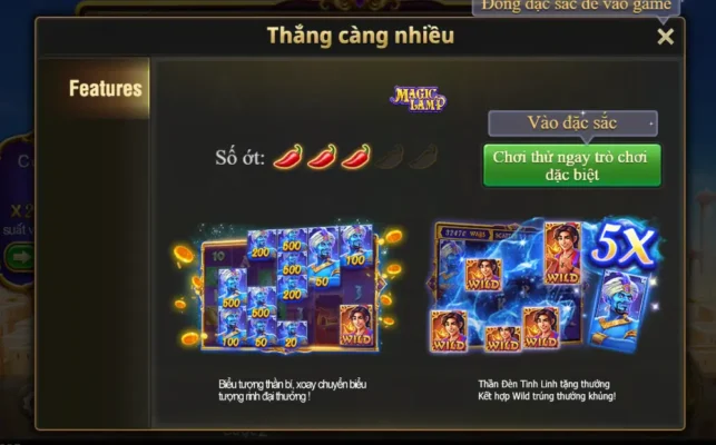 Các bước để chơi tựa game Aladdin Fun 88  