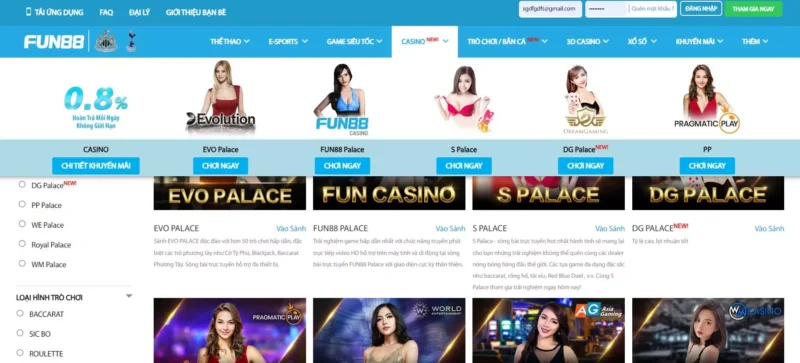 Hướng dẫn luật chơi Roulette khi tham gia Fun88 