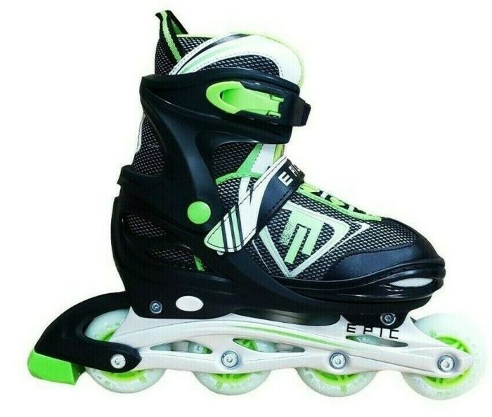 Epic Rage Light Up Adjustable Inline Skates