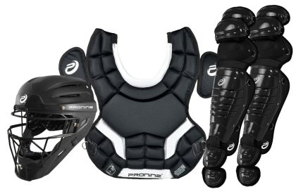 Pro Nine Armatus Elite Adult Baseball Catcher's Gear Set