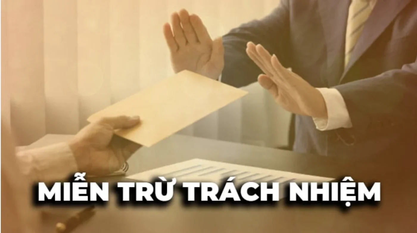 Miễn trừ trách nhiệm về việc nhận khuyến mãi 